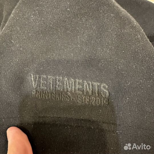 Vetements худи cartoon оригинал