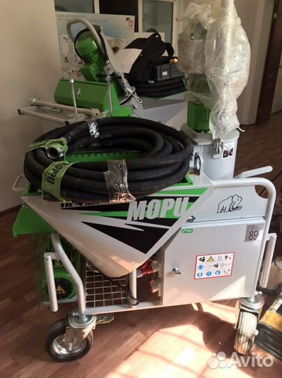 Штукатурные станции mopu HP4MX