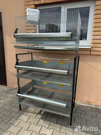 Клетка для кур несушек на 30 голов каркасная