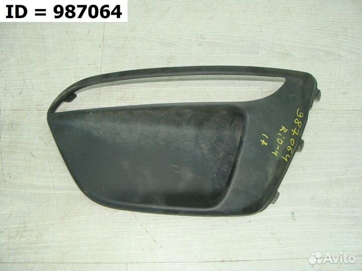 Накладка птф левая Kia Rio