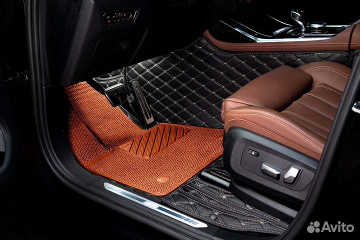 3D Коврики Lexus Салон Багажник из Экокожи