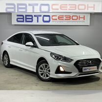 Hyundai Sonata 2.0 AT, 2018, 99 500 км, с пробегом, цена 1 899 000 руб.