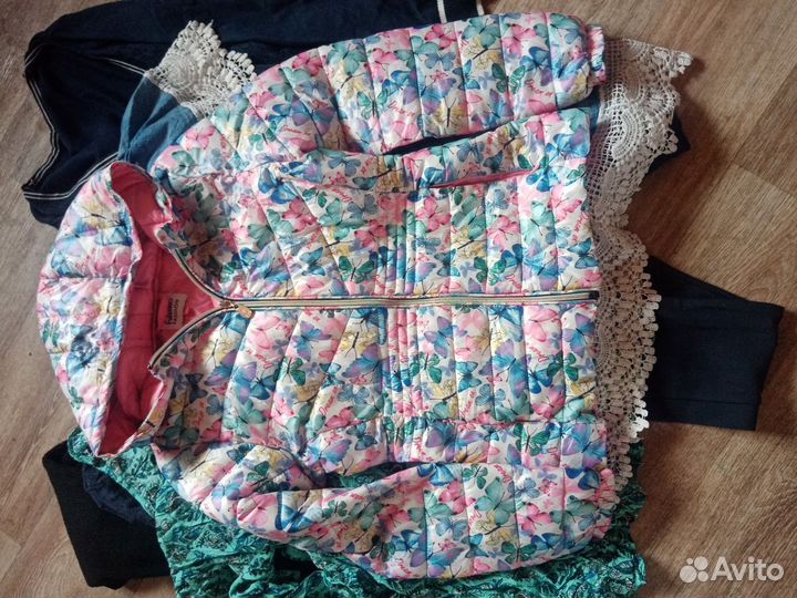 Одежда пакетом на девочку 140 146