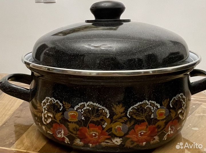 Старинный Набор кастрюль