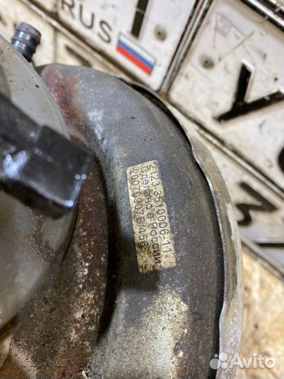 Вакуумный усилитель с гтц Chevrolet Niva