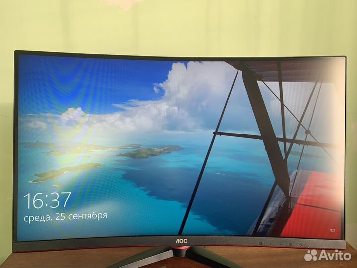Изогнутый монитор AOC Gaming C27G2U/BK
