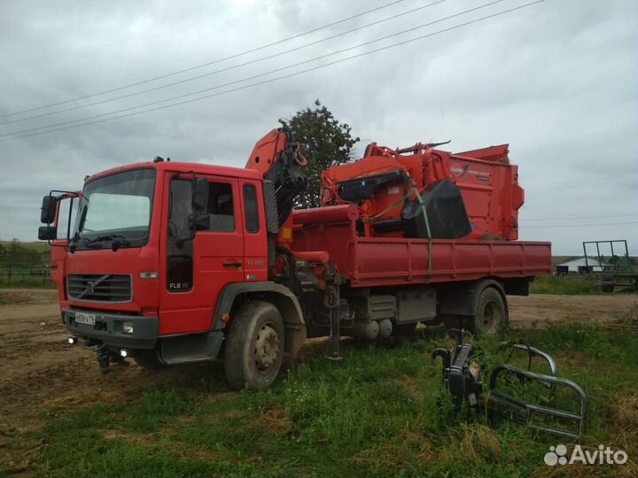 Услуги манипулятора-самосвала