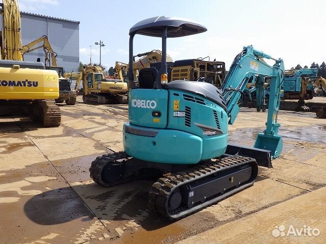 Мини-экскаватор Kobelco SK35SR, 2022