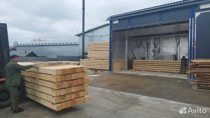 Сушильная камера древесины - 50 куб.м загрузка