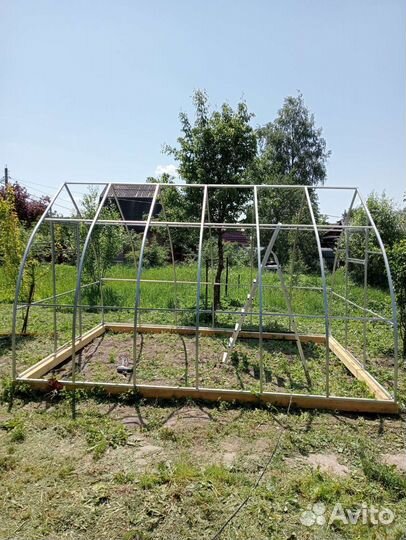 Установка теплиц, замена поликарбоната, перенос