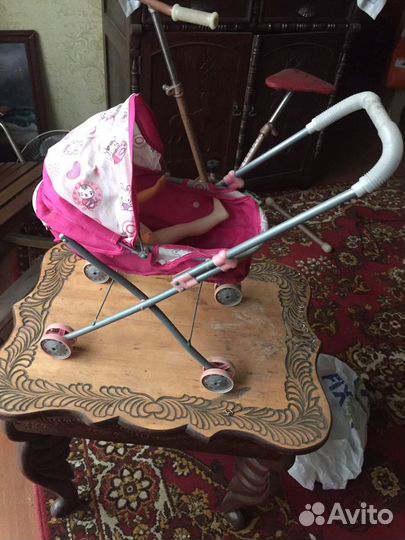 Коляска кукольная