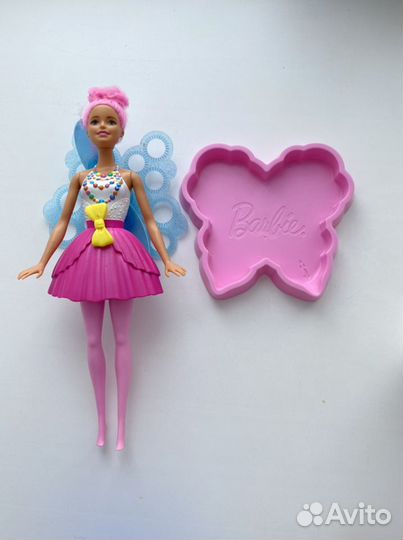 Барби фея с мыльными пузырями