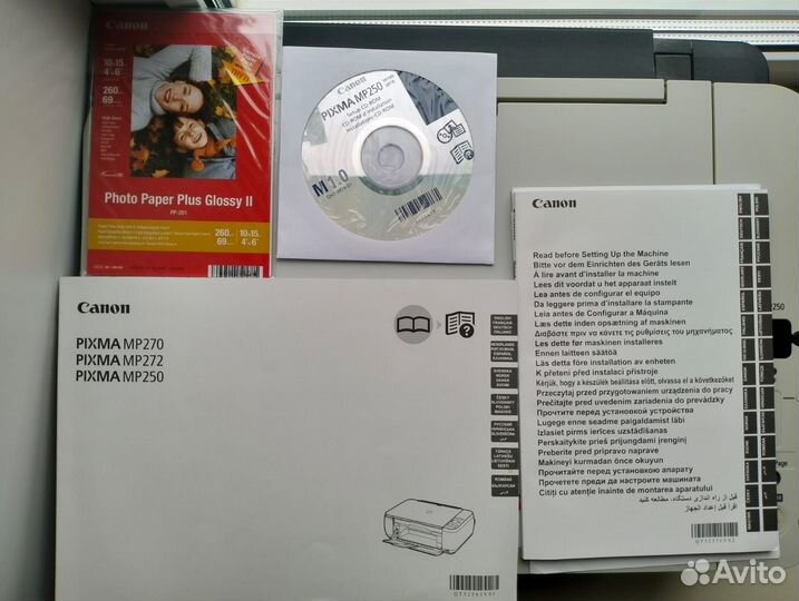 Мфу Canon Pixma MP250 (принтер/копир/сканер)