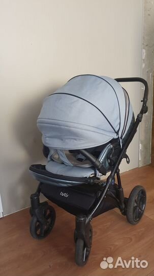 Коляска Tutis Viva 4 Luxury 3 в 1 №063 Turquo