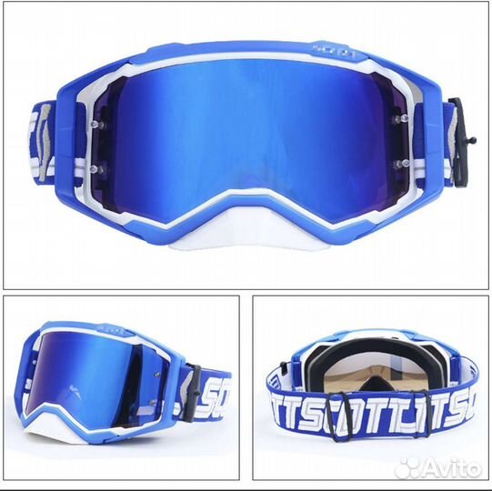 Мотоочки Scott эндуро мотокросс