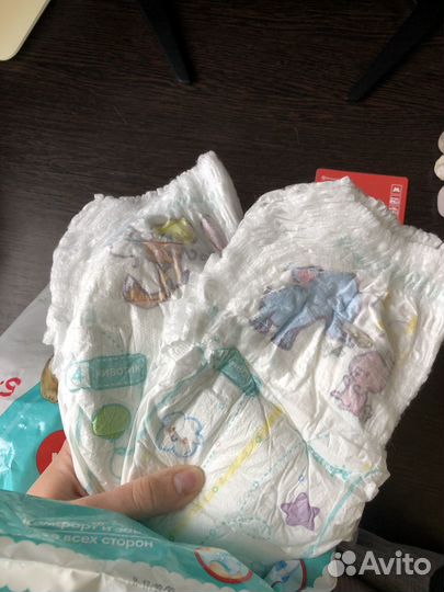 Памперсы подгузники 4 pampers 18 штук