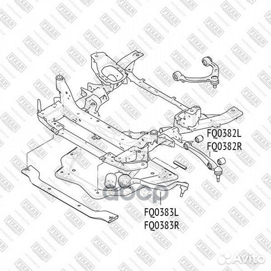 Рычаг BMW X5 (E70) /X6 (E71) 08