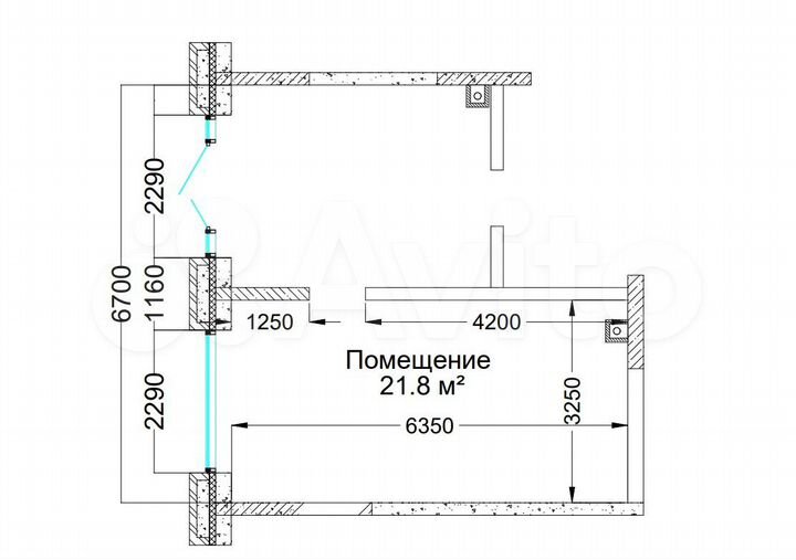 Торговое помещение, 97.78 м²