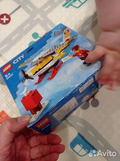 Lego Лего Городской почтовый самолетик
