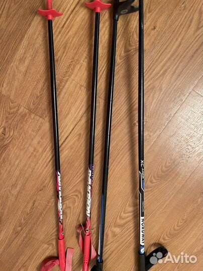 Лыжи беговые и лыжные палки