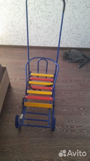 Детские зимние санки