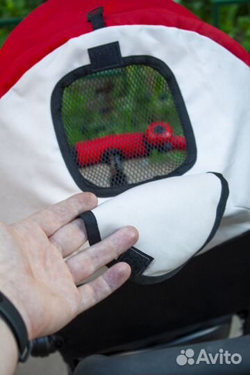 Велосипед детский трехколесный с ручкой