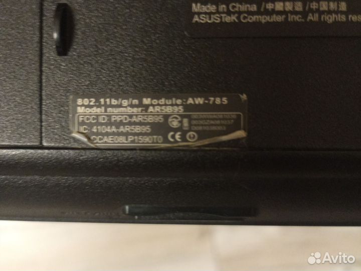 Ноутбук asus