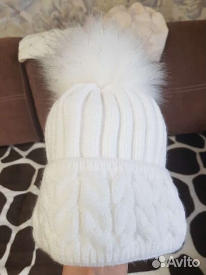 Шапка для девочки новая