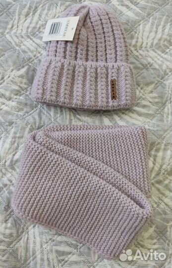 Шапка зимняя и снуд