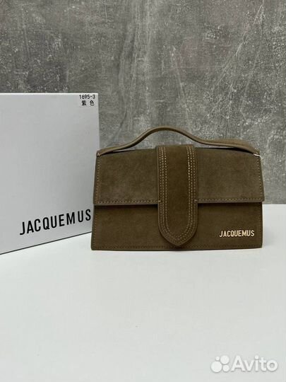 Сумка женская jacquemus из натуральной замши