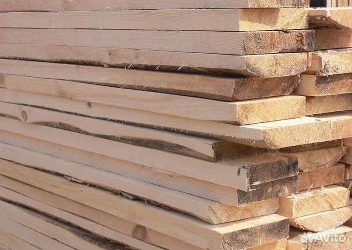 Доска обрезная естественной влажности 3-4 сорт
