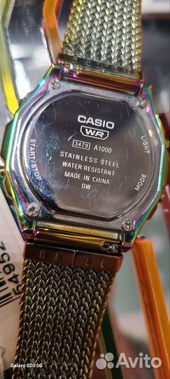 Часы casio Rainbow A1000PRW-1PRD коллекционные