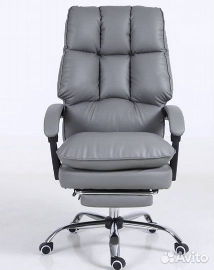 Кресло офисное кожаное руководителя