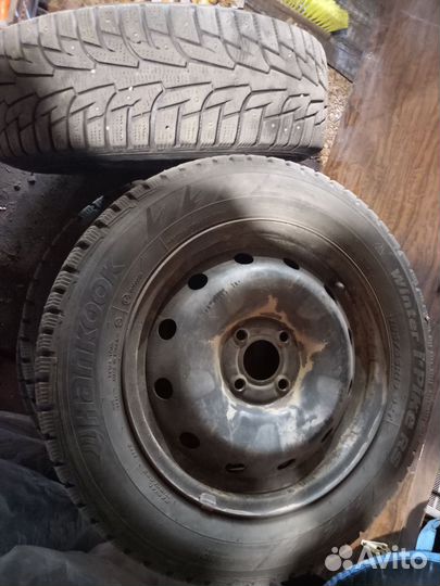 R15 Hankook Winter I'Pike 185/65, PCD 4x100 DIA 54.1