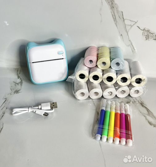 Новый Термопринтер для этикеток и раскрасок