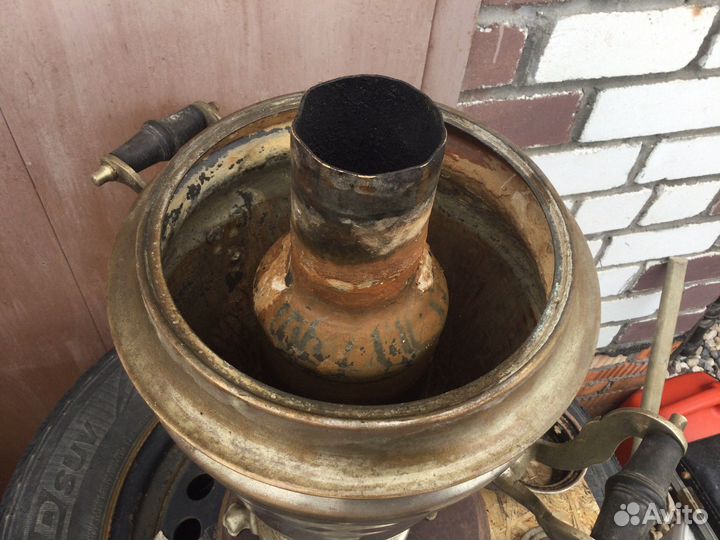 Самовар угольный на 7 л тульский