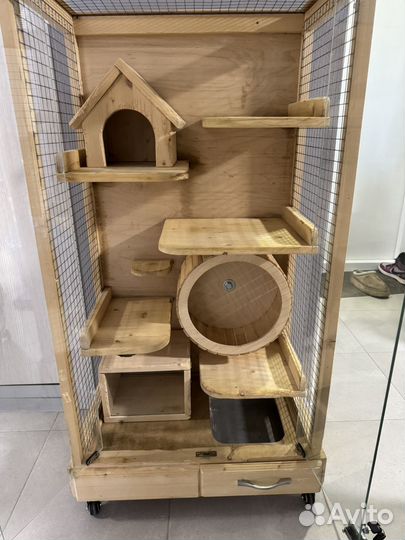 Витрина для шиншилл бу