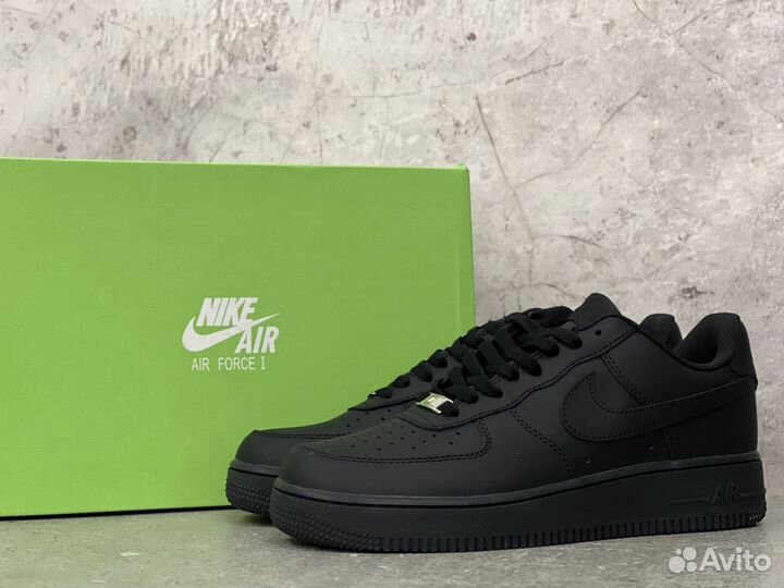 Кроссовки мужские Nike Air Force 1 Low Black