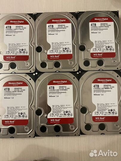 Жесткий диск WD red 4 тб