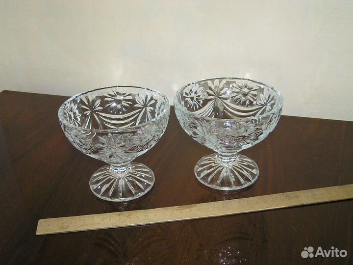 Ваза хрустальная 80е СССР