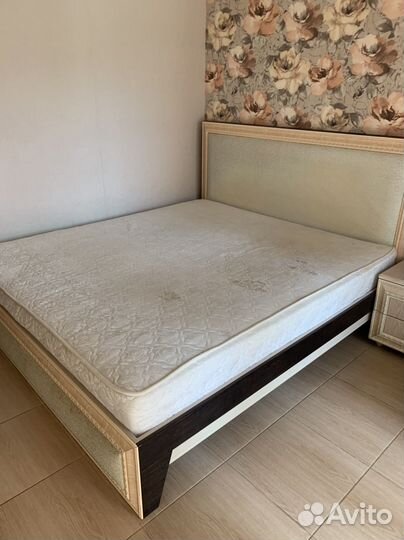 Кровать 180*200 с матрасом бу