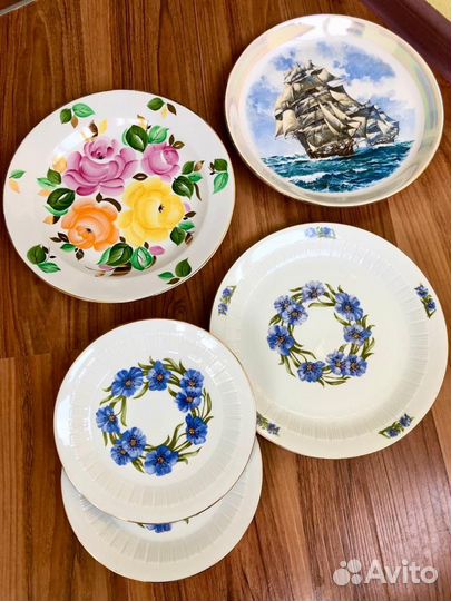 Фарфоровые тарелки СССР
