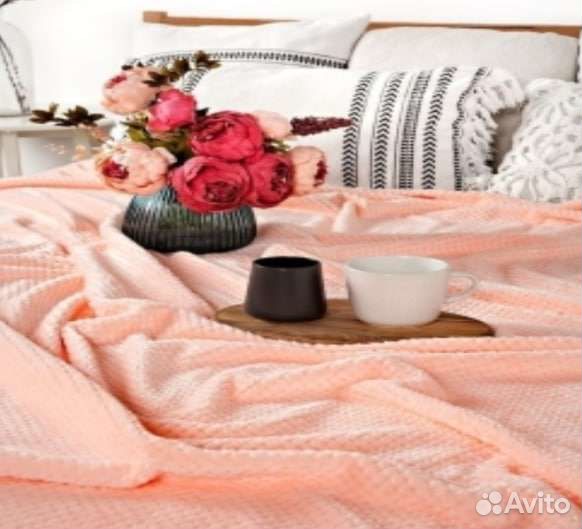 Плед евро 200х220 микрофибра новый