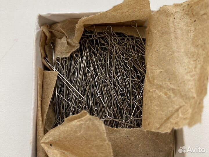 Булавка цельнометаллическая винтаж СССР