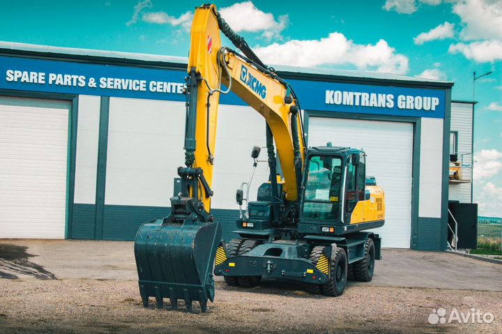 Колёсный экскаватор XCMG XE210WD, 2023
