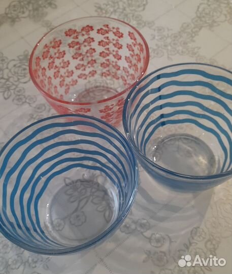 Салатники стеклянные 400мл