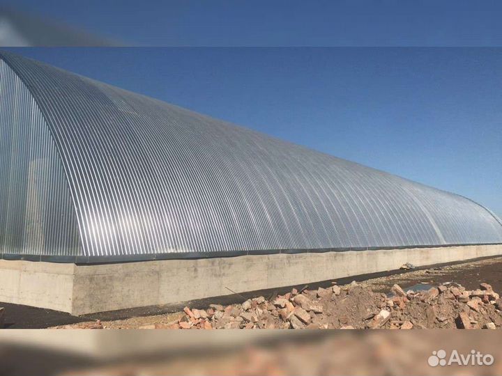 Строительство ангаров. Размер 15х55м