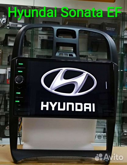 Hyundai Sonata EF магнитола Android с крутилкой