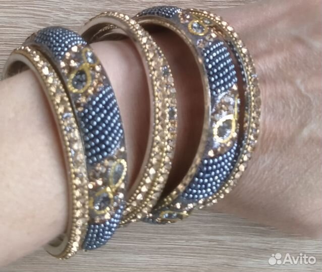 Комплект из 6 браслетов, 6 цветов