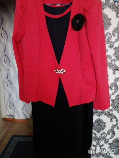 Платье-костюм (платье,жакетик)